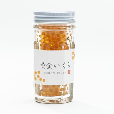 黄金いくらと串ヤマメのセット