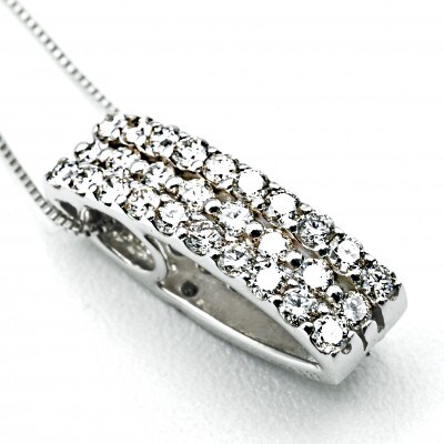 リバーシブルダイヤモンドペンダント　1.0CT