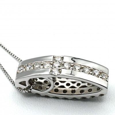 リバーシブルダイヤモンドペンダント　1.0CT