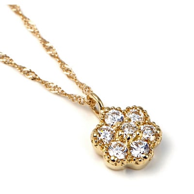 K18 ダイヤモンドペンダント　0.15CT　P5507DI-Y