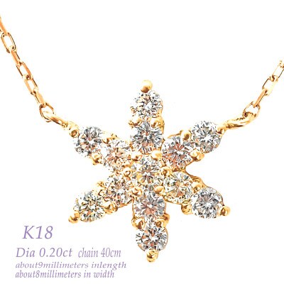 0.2CT　スターダイヤモンドペンダント　PCR-012DI-Y