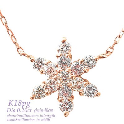 0.2CT　スターダイヤモンドペンダント　PCR-012DI-R