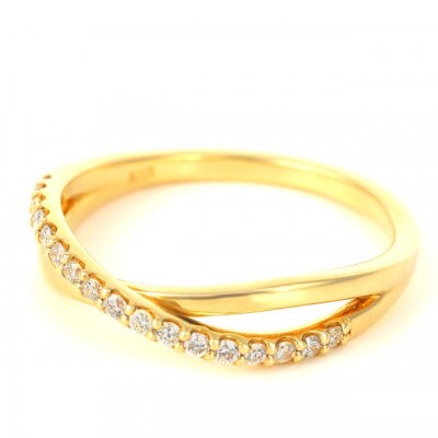 0.17CT　クロスラインダイヤモンドリング　RCR006DI-Y #7