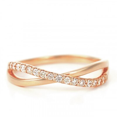 0.17CT　クロスラインダイヤモンドリング　RCR006DI-R #7
