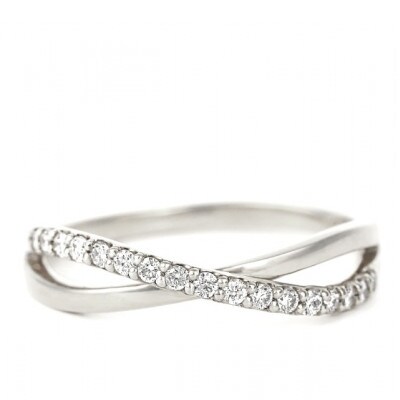 0.17CT　クロスラインダイヤモンドリング　RCR006DI-P #9