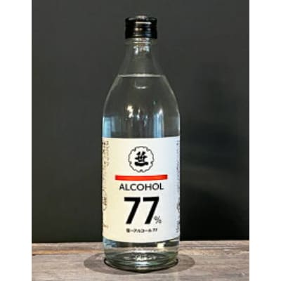笹一　アルコール77　ウオッカ　500ml　12本