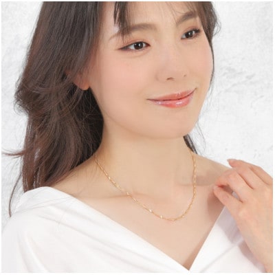 【MITURE】【ジュエリー】K18 screw/スクリュー 1.5mmネックレス