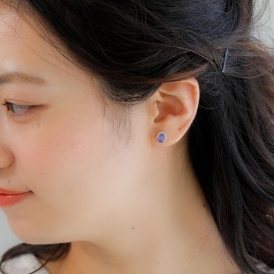 【山梨県】【ジュエリー】K18 briller/ブリエ オーバル ピアス