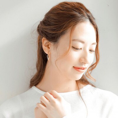 【山梨県】【ジュエリー】K18 rhombus/ランバス ピアス