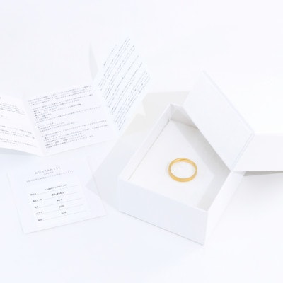 K24 純金シンプルリング17号 20-4463(1点)