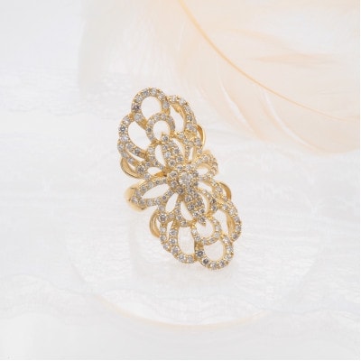 K18 2.1ct ダイヤモンド リング　#16　HR-009327