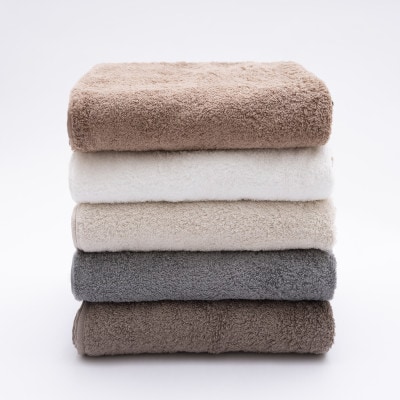factory towel bathチャコールグレー　 [バスタオル]