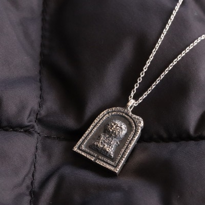【Do_goods】銀製『前方後円墳』ネックレス 659-869