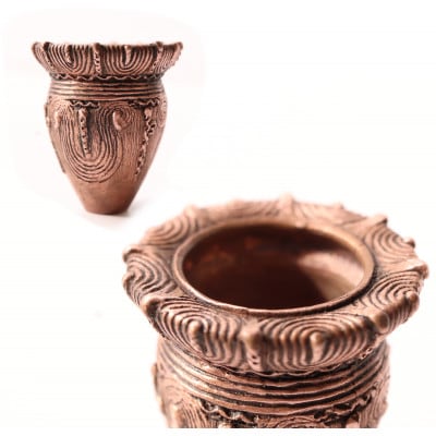 Do_goods】縄文時代の造形美を現代に 純銅製の大型深鉢形土器