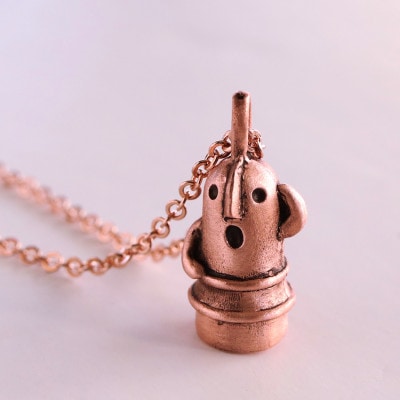 【縄文アクセサリーDo_goods】純銅製踊る埴輪ネックレス　659-850