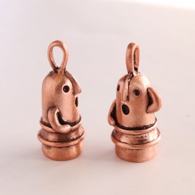 【縄文アクセサリーDo_goods】純銅製踊る埴輪ネックレス　659-850