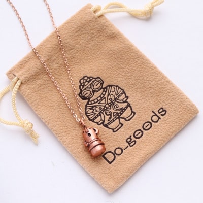 【縄文アクセサリーDo_goods】純銅製踊る埴輪ネックレス　659-850