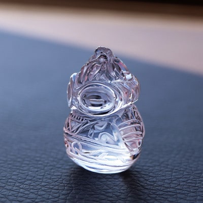 【縄文アクセサリーDo_goods】縄文の息吹が宿る「水晶どぐりん」ミニオブジェ659-646