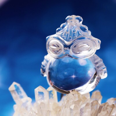 【縄文アクセサリーDo_goods】透明の輝き「水晶ピュアどぐりん」ミニオブジェ　700-001