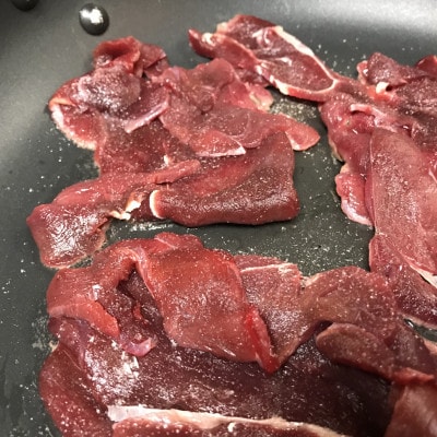 【早川ジビエ】鹿肉焼肉用1.5mmスライス 100g×10パックセット