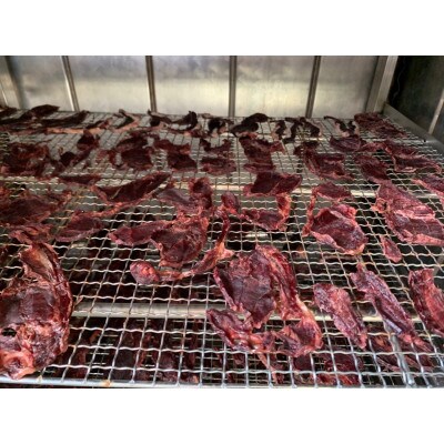 【早川ジビエ】ペット用鹿肉ジャーキー60g×10パックセット