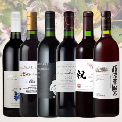 マスカットベーリーAワイン6本セット　030