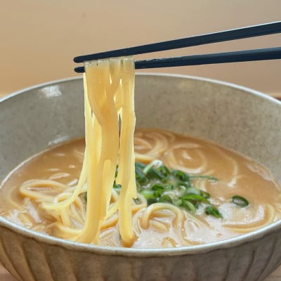 【米粉の玄米麺】(スープ付)2食入×5袋　味噌ラーメン 半生　特別栽培『コシヒカリ』使用