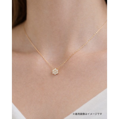 K18ダイヤモンドネックレス