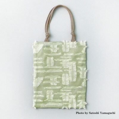 TSUGUO　納屋柄 バッグ　グリーン
