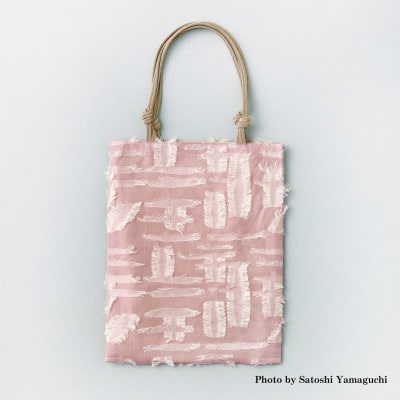 TSUGUO　納屋柄 バッグ　ピンク