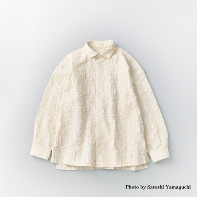 TSUGUO　納屋柄 シャツ　大　(ユニセックス)