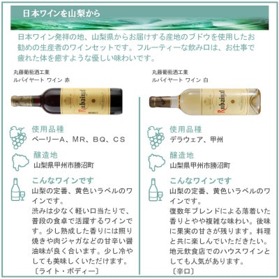 山梨ワイン リラックス 飲み比べ 6本セット