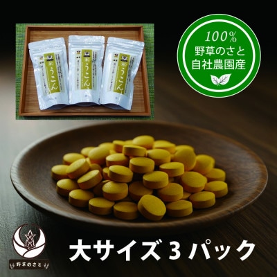 秋うこん 600粒×3パック