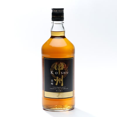 「甲州韮崎ウイスキーゴールド」と「富士山麦焼酎」の2本セット