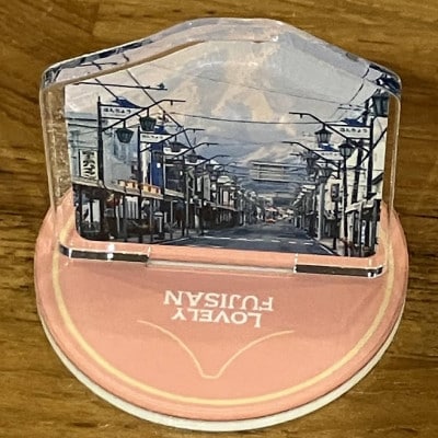 課題解決型地域活性化富士山オリジナルアイテム アクリルスタンド 5個セット