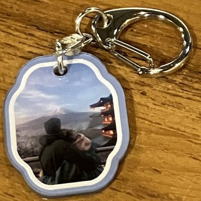 課題解決型地域活性化富士山オリジナルアイテム アクリルキーホルダー 5個セット