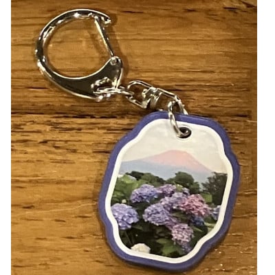 課題解決型地域活性化富士山オリジナルアイテム アクリルキーホルダー 5個セット