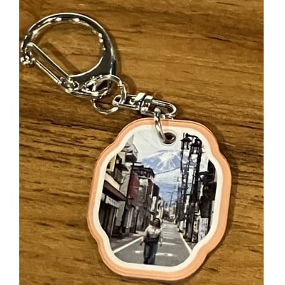 課題解決型地域活性化富士山オリジナルアイテム アクリルキーホルダー 5個セット