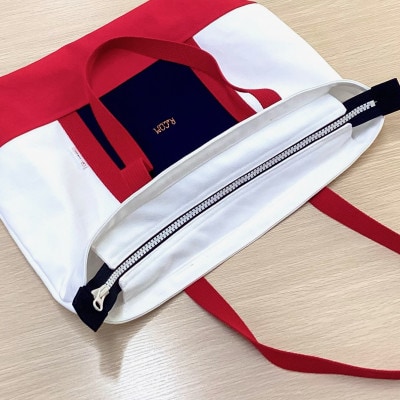 【さとふる限定】心弾む帆布製トートバックWR　サイズL