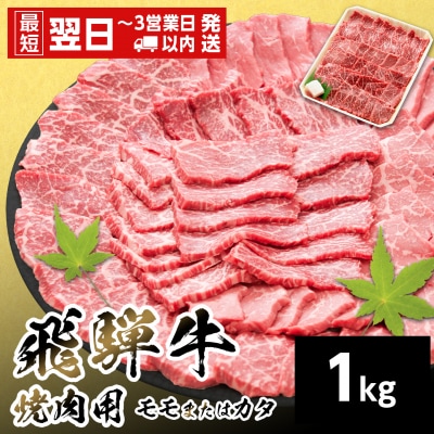 飛騨牛 モモまたはカタ 焼肉 赤身 1kg BBQ 養老ミート