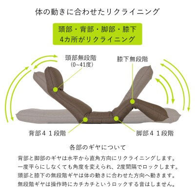 産学連携 ボディサポートチェア CBC313 ブラウン