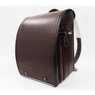 創業1955年 林カバン店オリジナルキューブランドセル    ボルドー/クロ