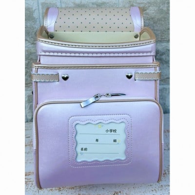 林カバン店オリジナルスプリームキューブランドセル シャインピンク×パールピーチ