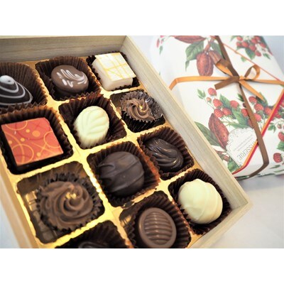 トリュフ12粒詰め合わせ【欧風菓子クランツ手作りチョコレート】
