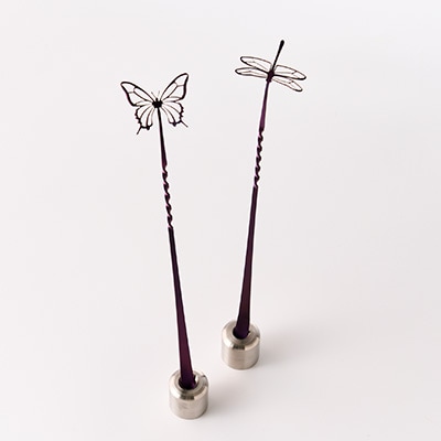 いきものマドラーセット(チョウ&トンボ)