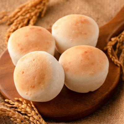 国産米粉100%!グルテンフリー・アレルゲンフリー対応!金芽米の米粉丸パン8個入り(冷凍食品)