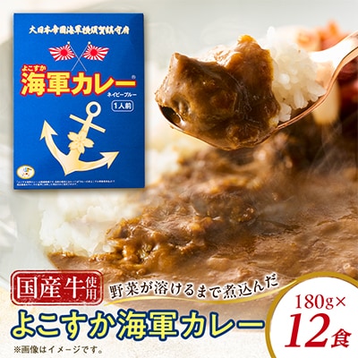 よこすか海軍カレーネイビーブルー(180g×12食)