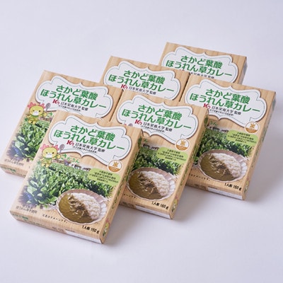 さかど葉酸ほうれん草カレー 160g×6
