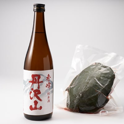 純米酒　丹沢山秀峰720mlと神奈川県産鍋用すっぽん620gセット
