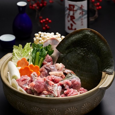 【のし付き】純米酒 丹沢山秀峰720ml&神奈川県産鍋用すっぽん620gセット